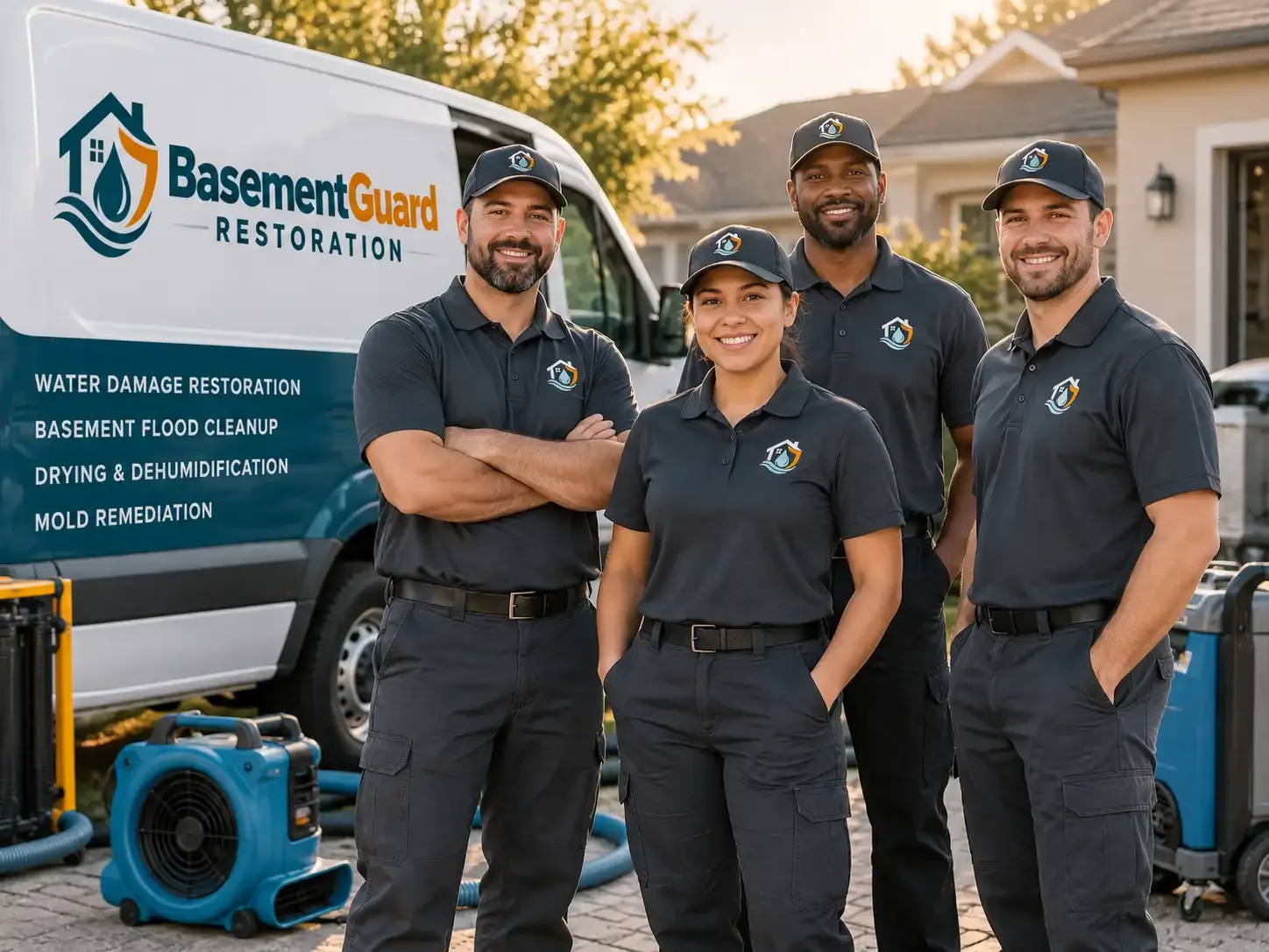 Basement Water Damage Restoration company in Webber, KS